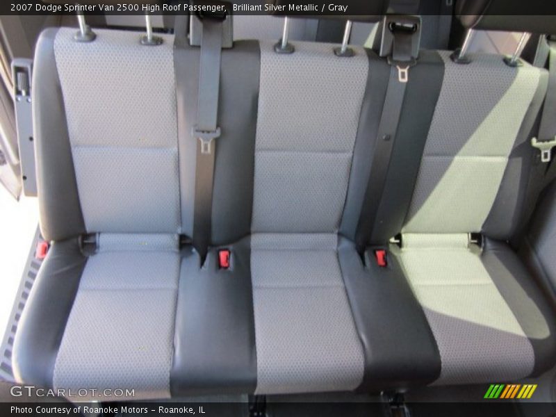  2007 Sprinter Van 2500 High Roof Passenger Gray Interior