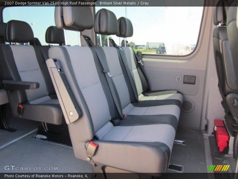  2007 Sprinter Van 2500 High Roof Passenger Gray Interior