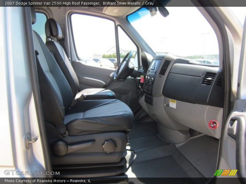  2007 Sprinter Van 2500 High Roof Passenger Gray Interior