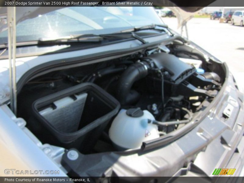 Brilliant Silver Metallic / Gray 2007 Dodge Sprinter Van 2500 High Roof Passenger