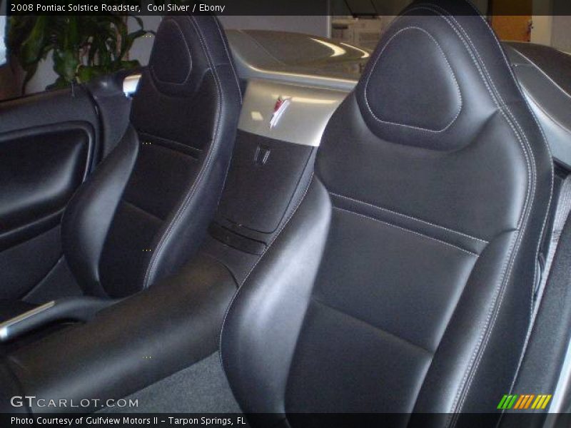 Cool Silver / Ebony 2008 Pontiac Solstice Roadster