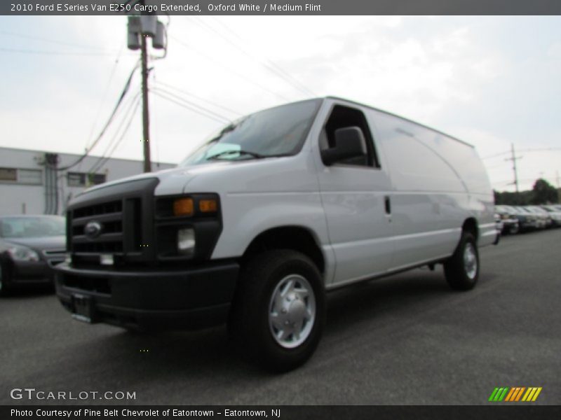Oxford White / Medium Flint 2010 Ford E Series Van E250 Cargo Extended