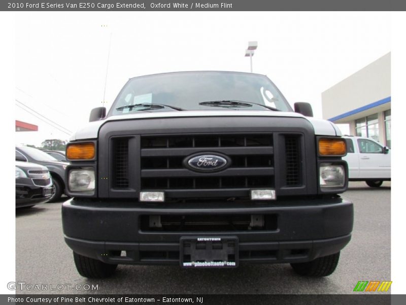 Oxford White / Medium Flint 2010 Ford E Series Van E250 Cargo Extended