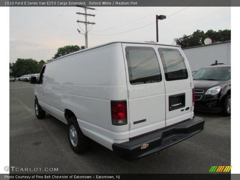 Oxford White / Medium Flint 2010 Ford E Series Van E250 Cargo Extended