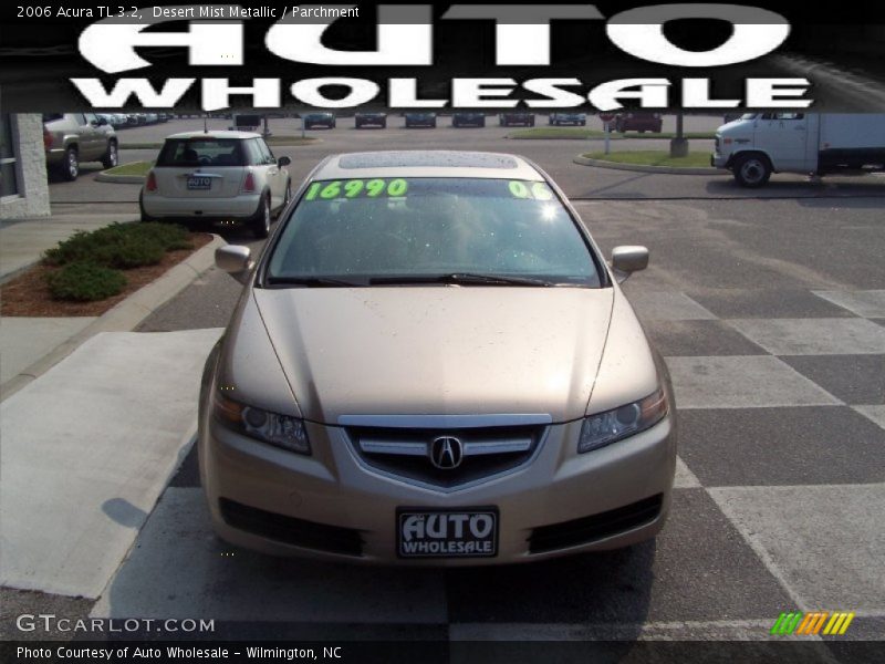 Desert Mist Metallic / Parchment 2006 Acura TL 3.2