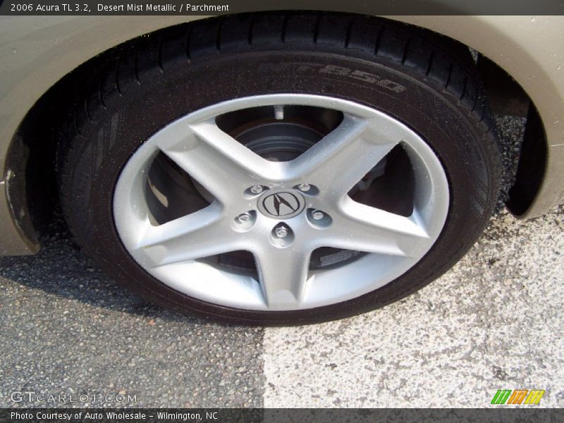 Desert Mist Metallic / Parchment 2006 Acura TL 3.2
