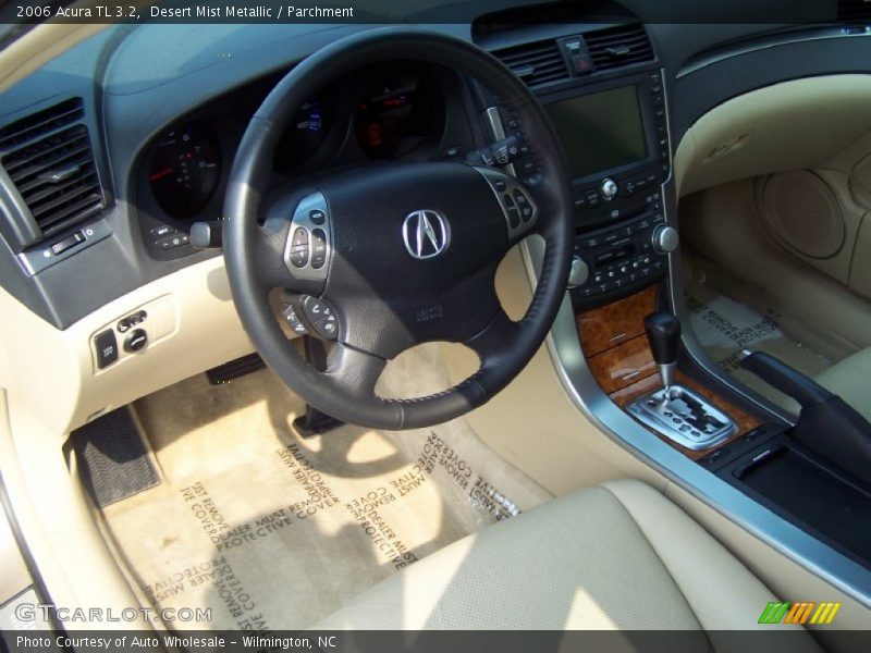 Desert Mist Metallic / Parchment 2006 Acura TL 3.2