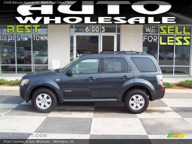 Black Pearl Slate / Stone 2008 Mercury Mariner I4