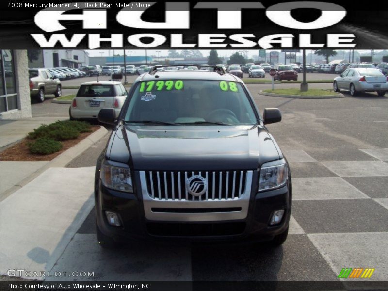 Black Pearl Slate / Stone 2008 Mercury Mariner I4