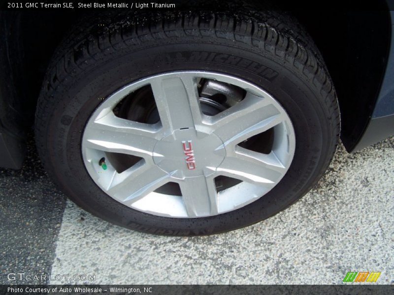 Steel Blue Metallic / Light Titanium 2011 GMC Terrain SLE