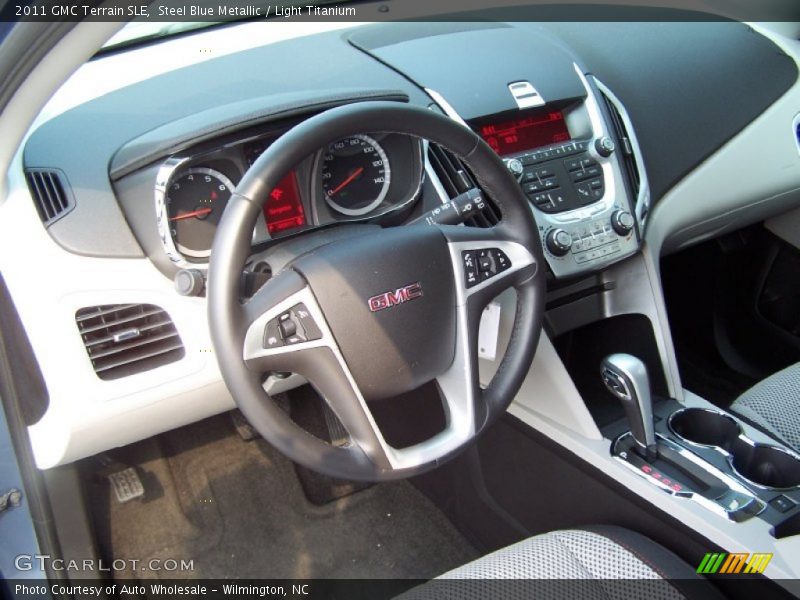 Steel Blue Metallic / Light Titanium 2011 GMC Terrain SLE