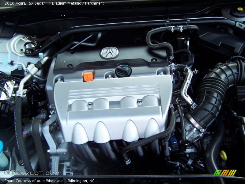 Palladium Metallic / Parchment 2010 Acura TSX Sedan