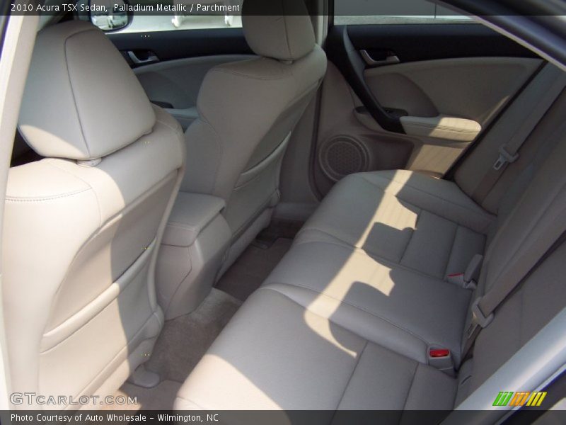 Palladium Metallic / Parchment 2010 Acura TSX Sedan