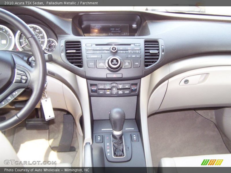 Palladium Metallic / Parchment 2010 Acura TSX Sedan