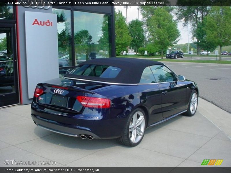  2011 S5 3.0 TFSI quattro Cabriolet Deep Sea Blue Pearl Effect