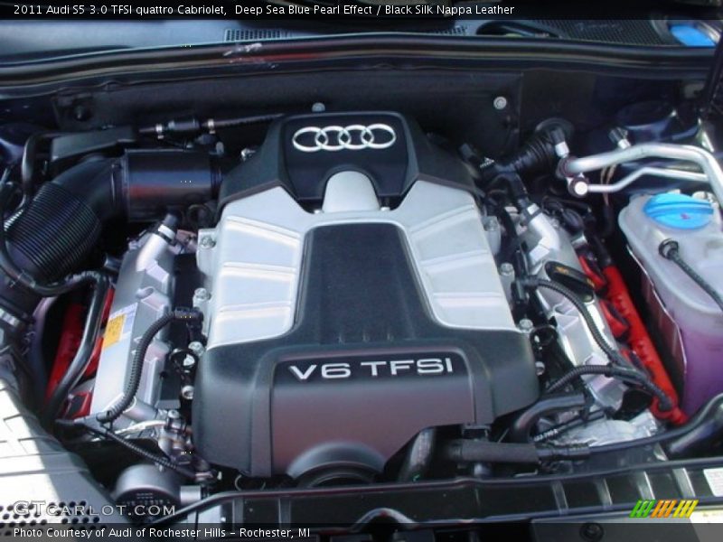  2011 S5 3.0 TFSI quattro Cabriolet Engine - 3.0 Liter TFSI Supercharged DOHC 24-Valve V6