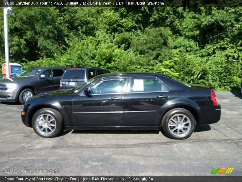  2008 300 Touring AWD Brilliant Black Crystal Pearl