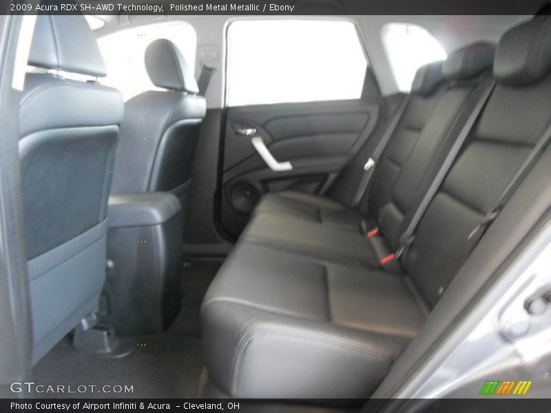 Polished Metal Metallic / Ebony 2009 Acura RDX SH-AWD Technology