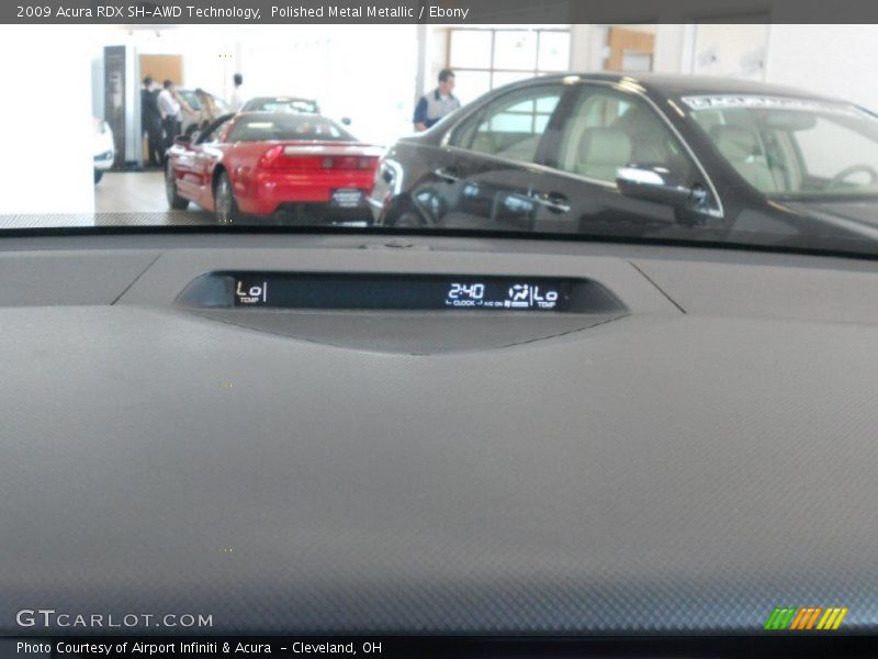 Polished Metal Metallic / Ebony 2009 Acura RDX SH-AWD Technology