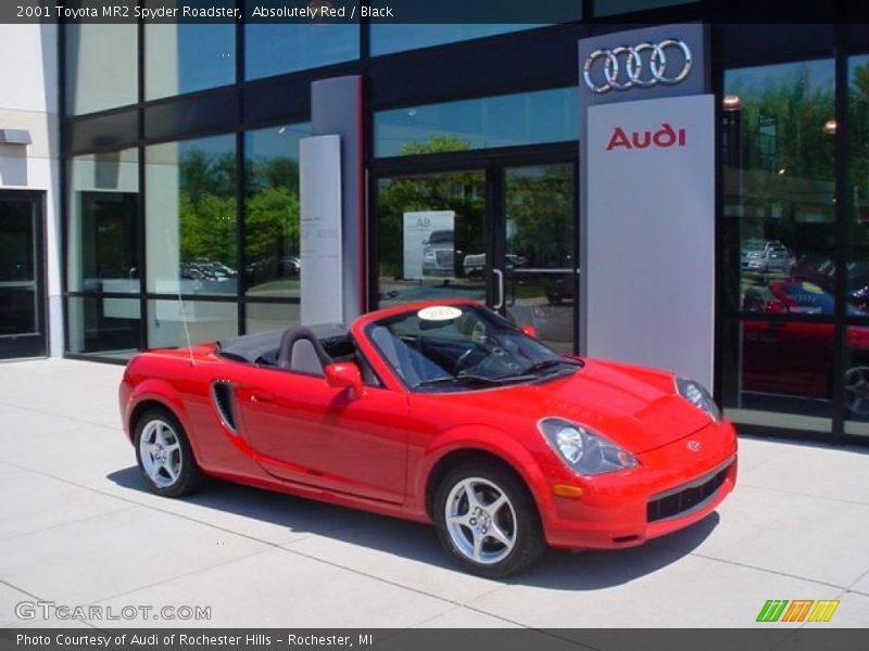  2001 MR2 Spyder Roadster Absolutely Red