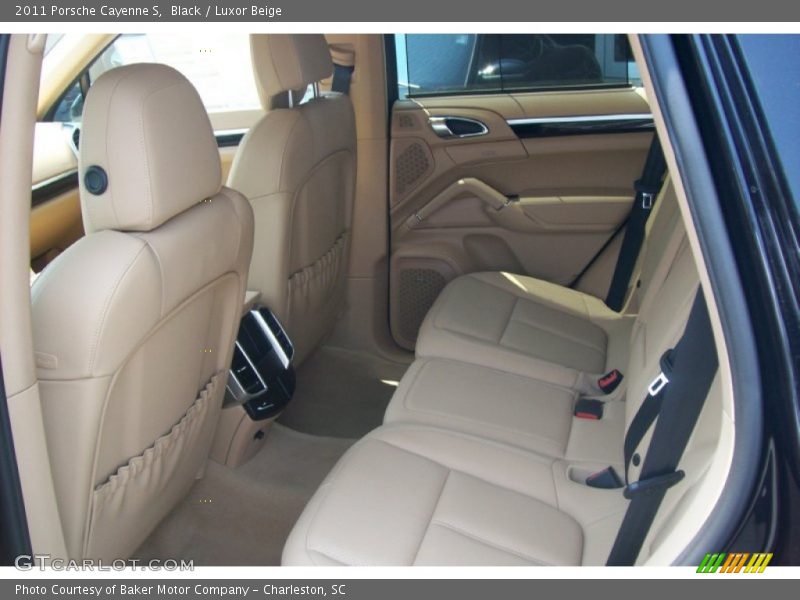 Black / Luxor Beige 2011 Porsche Cayenne S