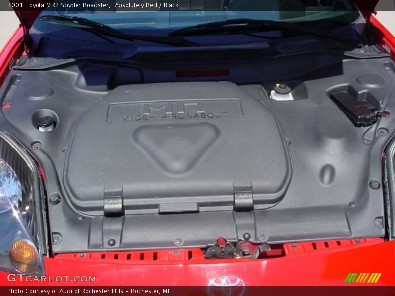 Absolutely Red / Black 2001 Toyota MR2 Spyder Roadster