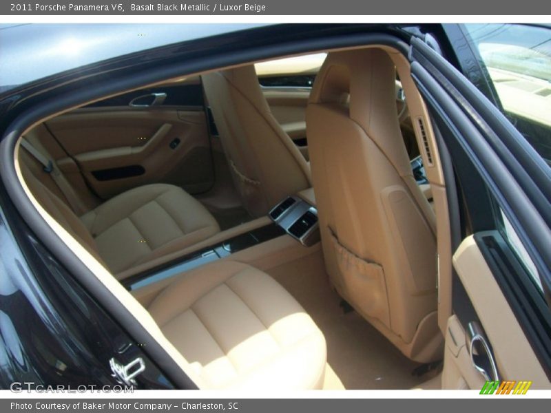 Basalt Black Metallic / Luxor Beige 2011 Porsche Panamera V6