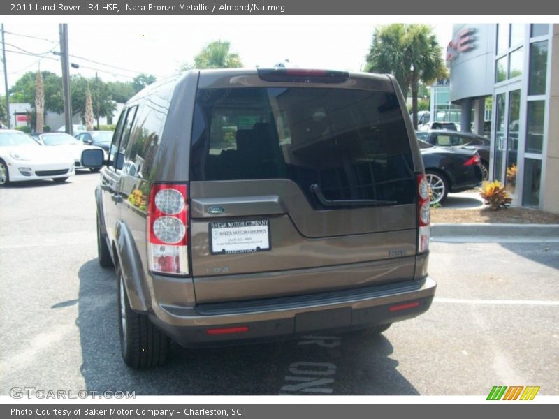 Nara Bronze Metallic / Almond/Nutmeg 2011 Land Rover LR4 HSE
