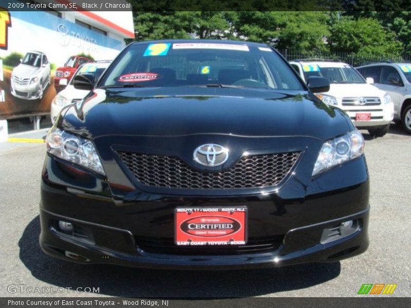 Black / Charcoal 2009 Toyota Camry SE