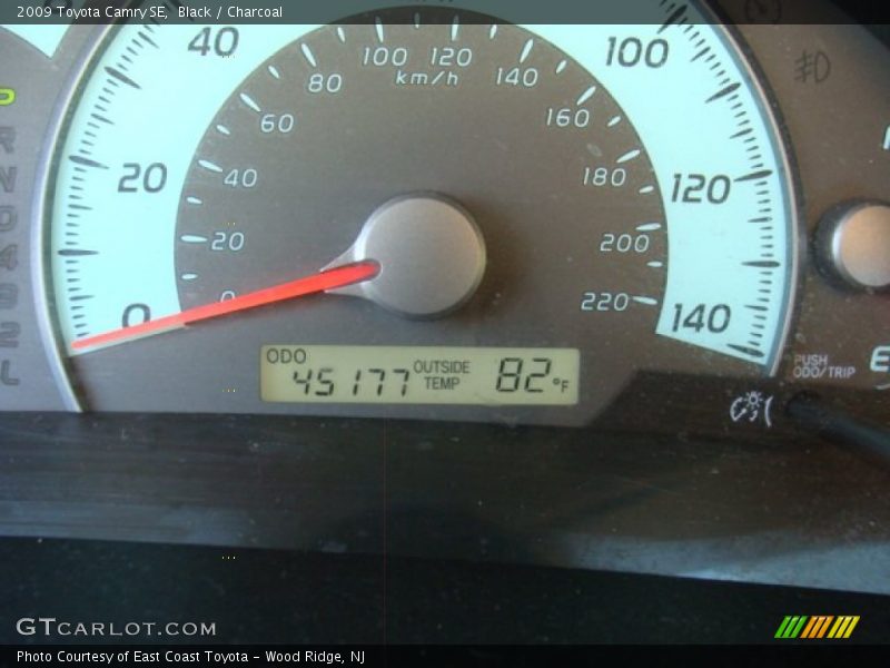 Black / Charcoal 2009 Toyota Camry SE