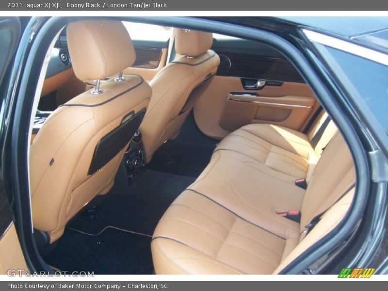 Ebony Black / London Tan/Jet Black 2011 Jaguar XJ XJL