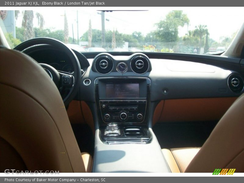 Ebony Black / London Tan/Jet Black 2011 Jaguar XJ XJL