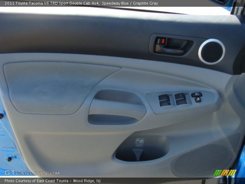 Speedway Blue / Graphite Gray 2011 Toyota Tacoma V6 TRD Sport Double Cab 4x4