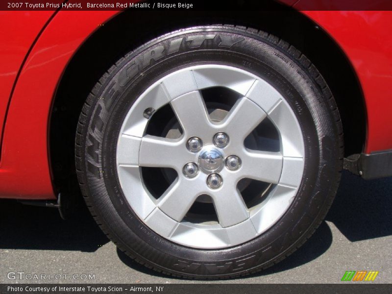 Barcelona Red Metallic / Bisque Beige 2007 Toyota Prius Hybrid