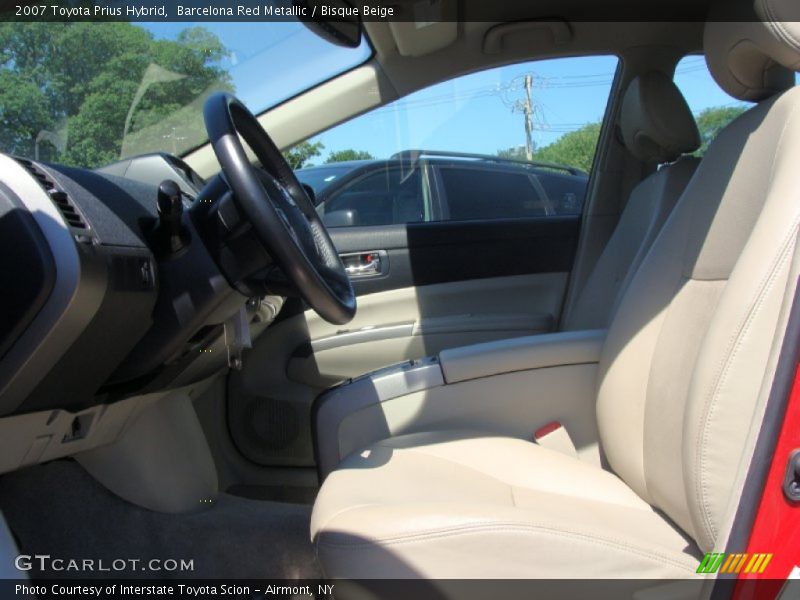 Barcelona Red Metallic / Bisque Beige 2007 Toyota Prius Hybrid