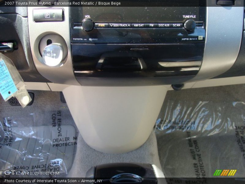 Barcelona Red Metallic / Bisque Beige 2007 Toyota Prius Hybrid