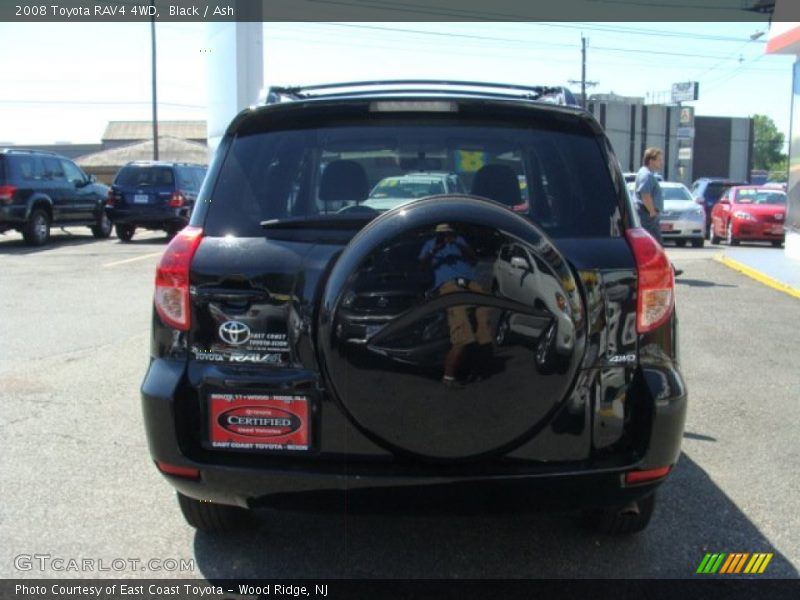 Black / Ash 2008 Toyota RAV4 4WD