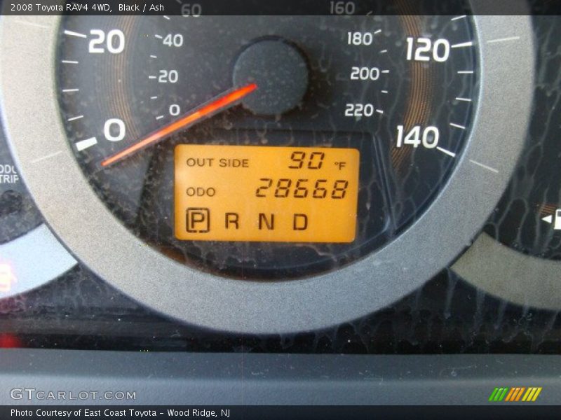Black / Ash 2008 Toyota RAV4 4WD