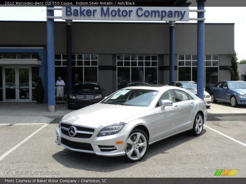Iridium Silver Metallic / Ash/Black 2012 Mercedes-Benz CLS 550 Coupe