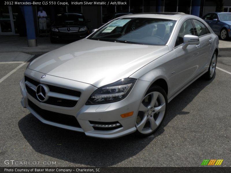 Iridium Silver Metallic / Ash/Black 2012 Mercedes-Benz CLS 550 Coupe