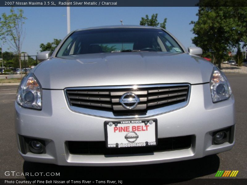 Radiant Silver Metallic / Charcoal 2007 Nissan Maxima 3.5 SL