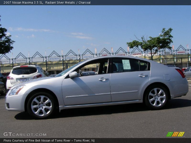 Radiant Silver Metallic / Charcoal 2007 Nissan Maxima 3.5 SL
