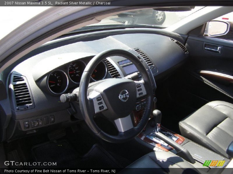 Radiant Silver Metallic / Charcoal 2007 Nissan Maxima 3.5 SL