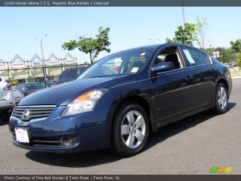 Majestic Blue Metallic / Charcoal 2008 Nissan Altima 2.5 S