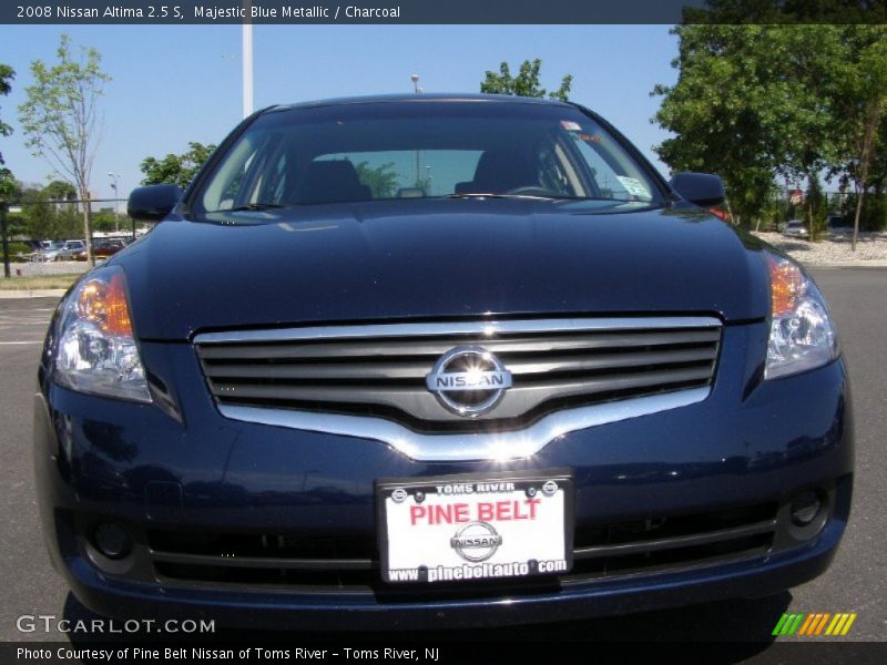 Majestic Blue Metallic / Charcoal 2008 Nissan Altima 2.5 S