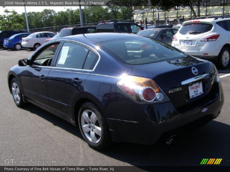 Majestic Blue Metallic / Charcoal 2008 Nissan Altima 2.5 S