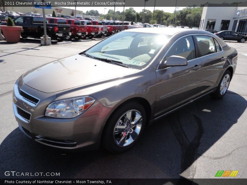 Mocha Steel Metallic / Cocoa/Cashmere 2011 Chevrolet Malibu LT