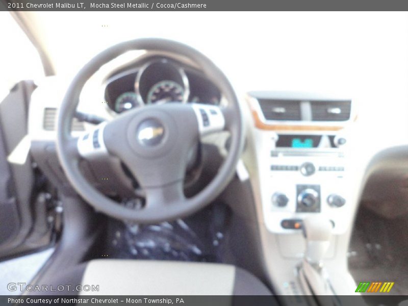 Mocha Steel Metallic / Cocoa/Cashmere 2011 Chevrolet Malibu LT