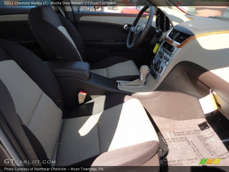 Mocha Steel Metallic / Cocoa/Cashmere 2011 Chevrolet Malibu LT