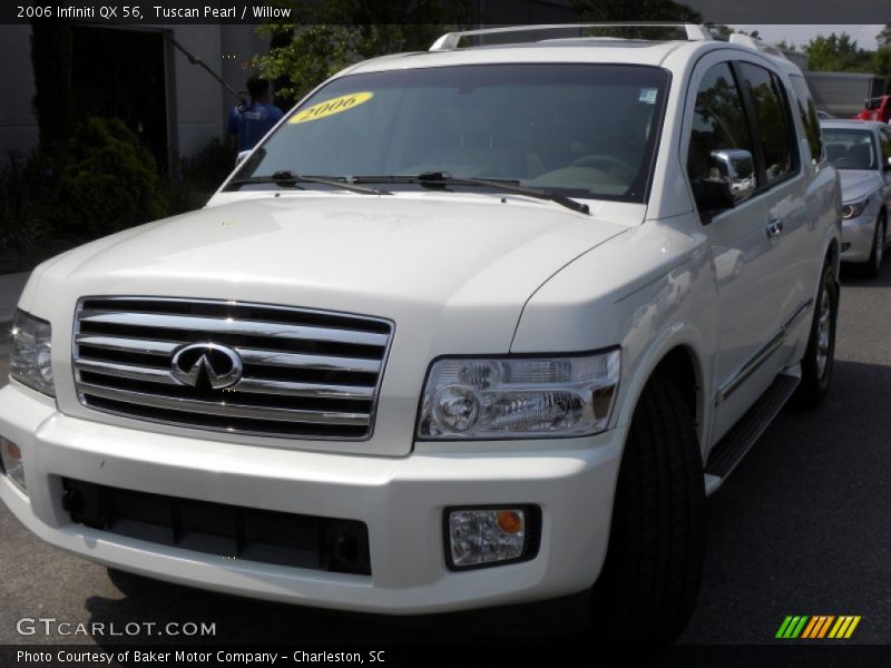 Tuscan Pearl / Willow 2006 Infiniti QX 56